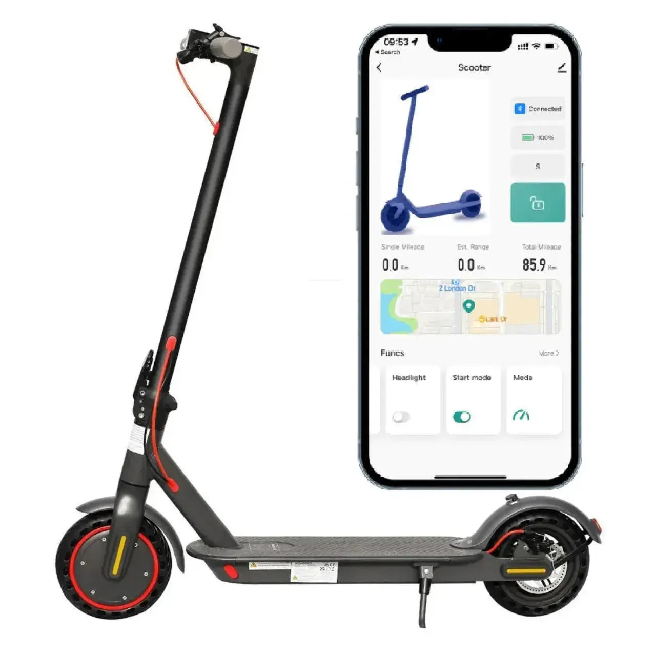 AOVO Pro M365 ES80 Electric Scooter