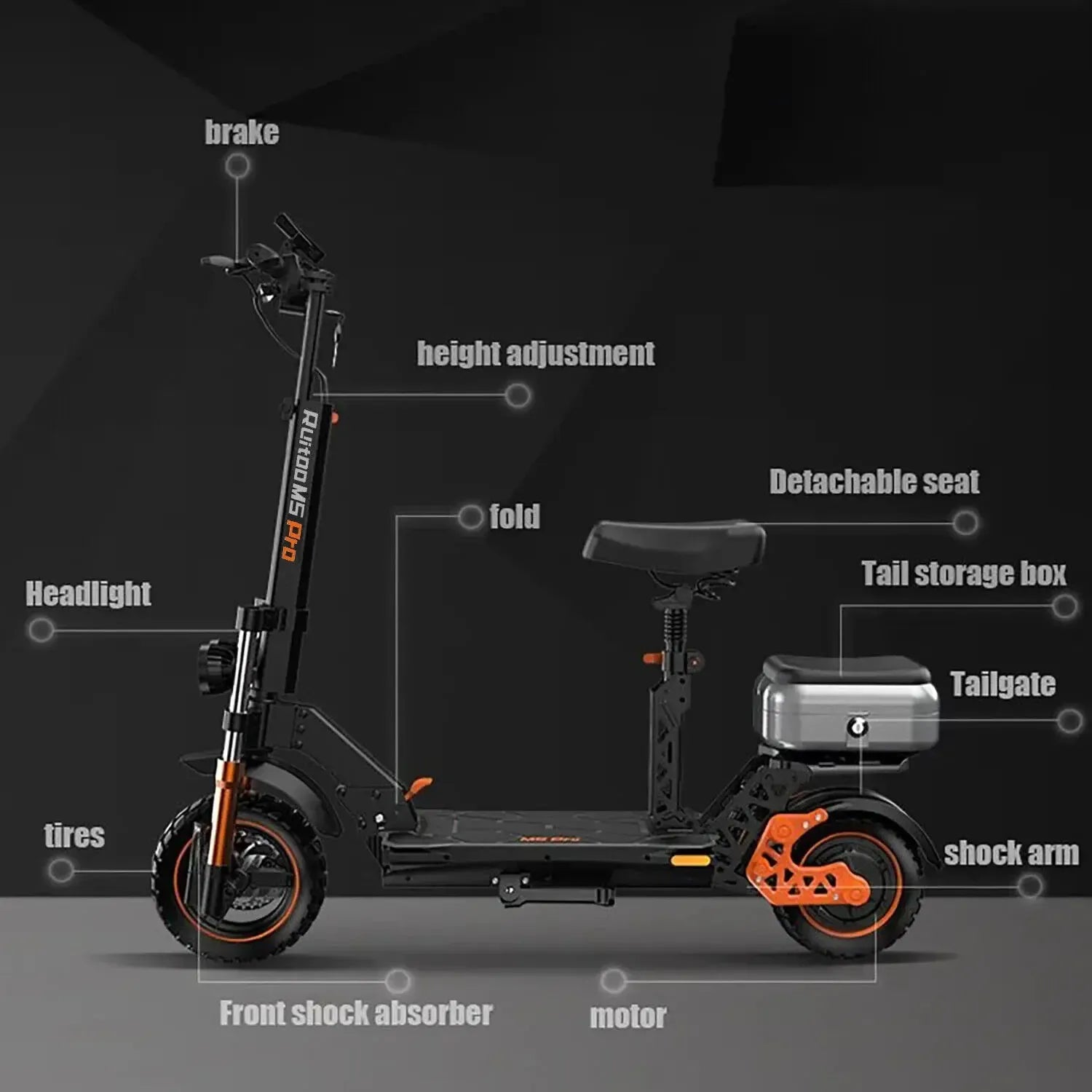 Ruitoo M5 Pro Electric Scooter