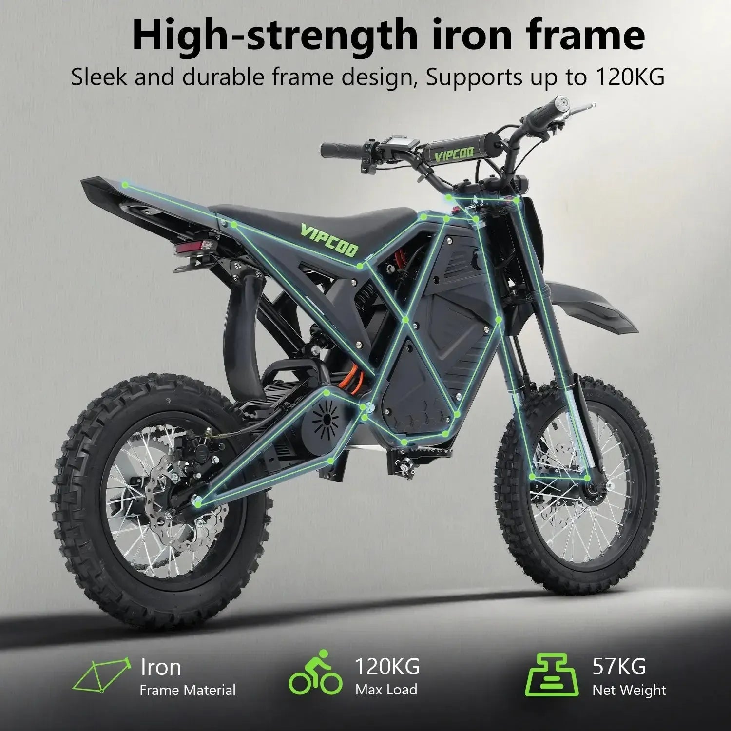VIPCOO H3 Dirt Electric Bike